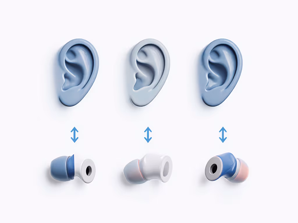 earbud_fit_comparison_showing_different_ear_shapes_and_optimal_tip_selections