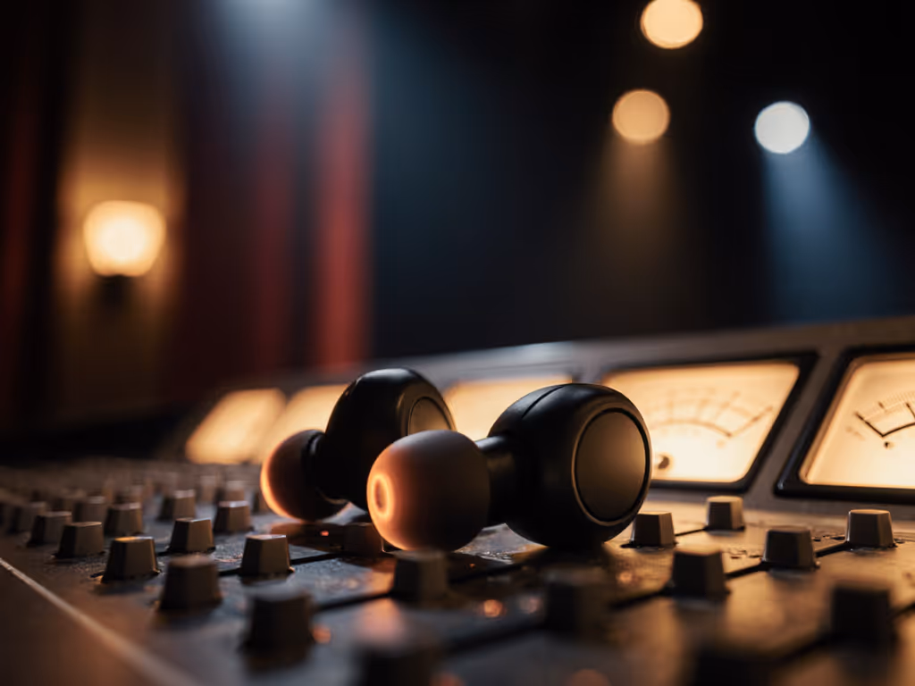 Fit-First Theater Earbuds for Flawless Performances