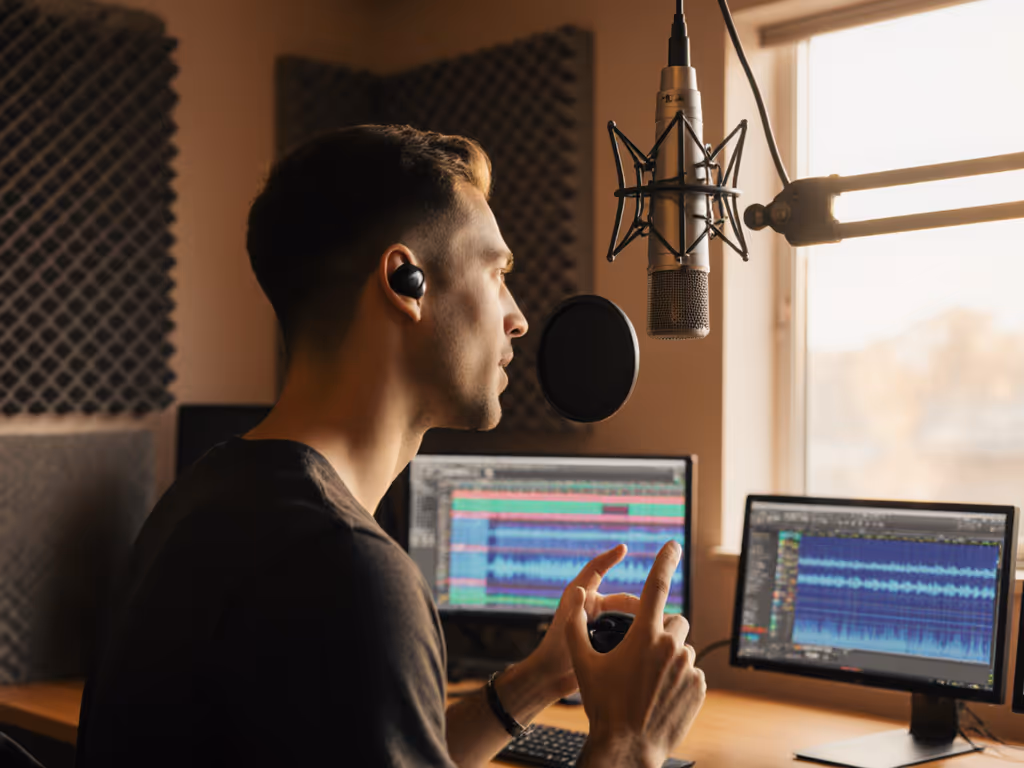 Voice Recording Earbuds: Studio Mics That Stay Secure